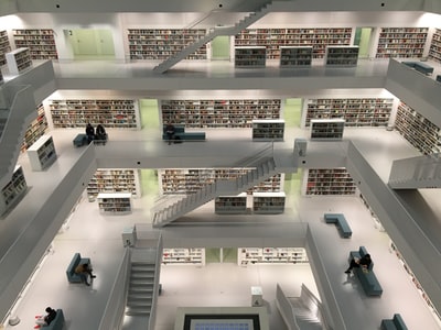 图书馆建筑摄影